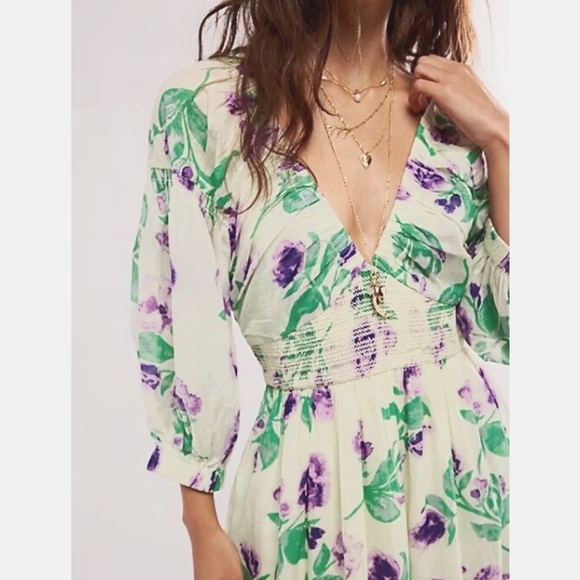 Free People Dresses & Skirts - Free People Golden Hour Maxi Dress
